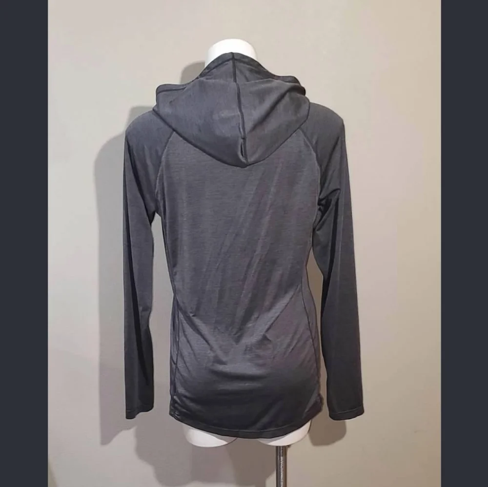 Reebok Gray Women's Hoodie Top - Picture 3 of 6